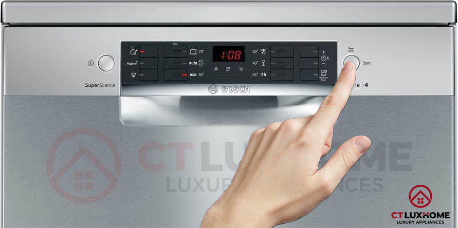 Nhấn nút START để bắt đầu các chương trình.