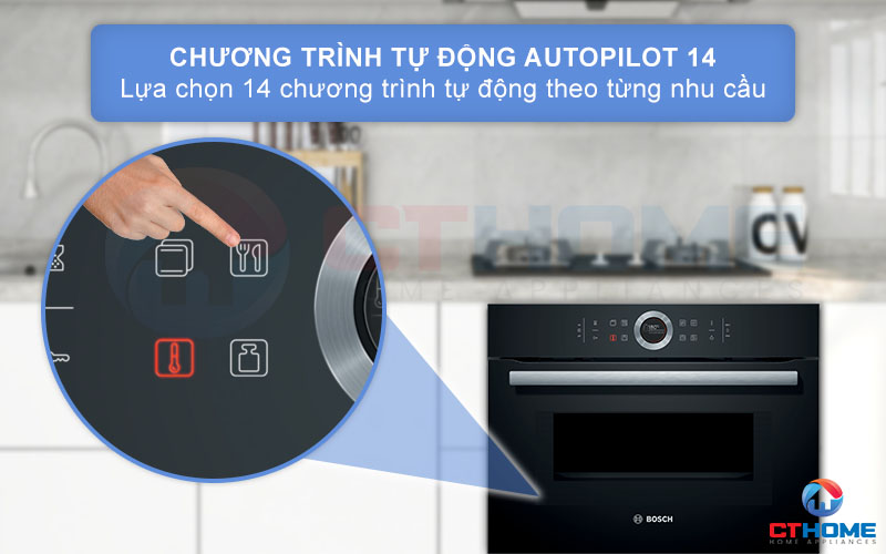 Tùy chỉnh 14 chương trình tự động nướng khác nhau với AutoPilot 14