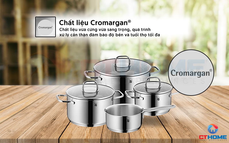 Chất liệu bền bỉ, sáng bóng