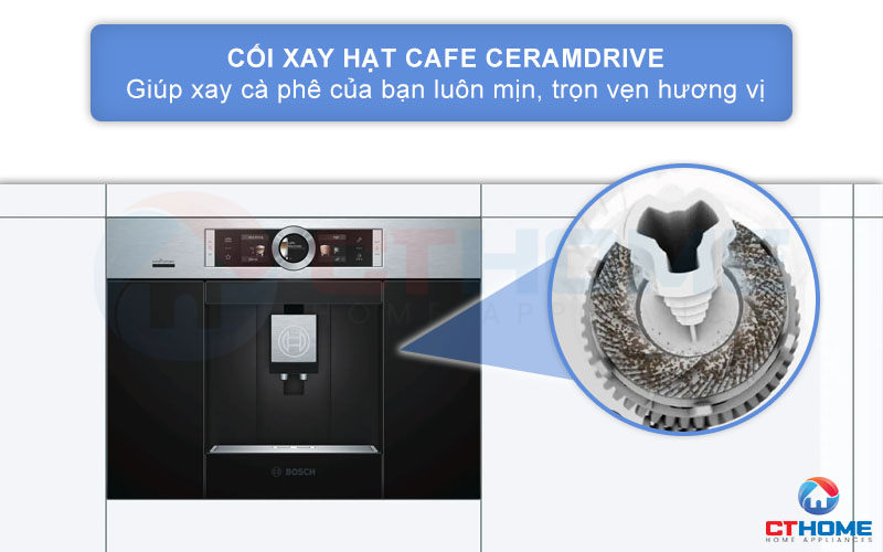 Tạo lên hương vị hoàn hảo với cối xay hạt CeramDrive