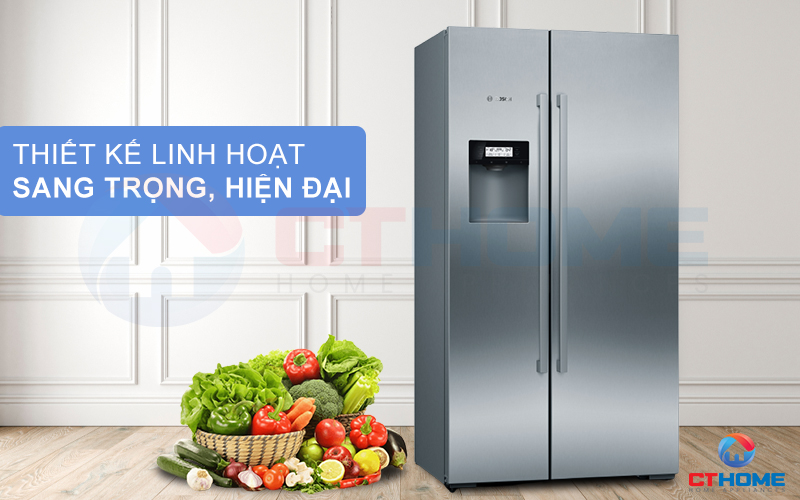 Tủ lạnh KAD92HI31với thiết kế hiện đại, sang trọng