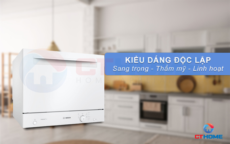 Thiết kế độc lập để bàn linh hoạt, kiểu dáng nhỏ gọn