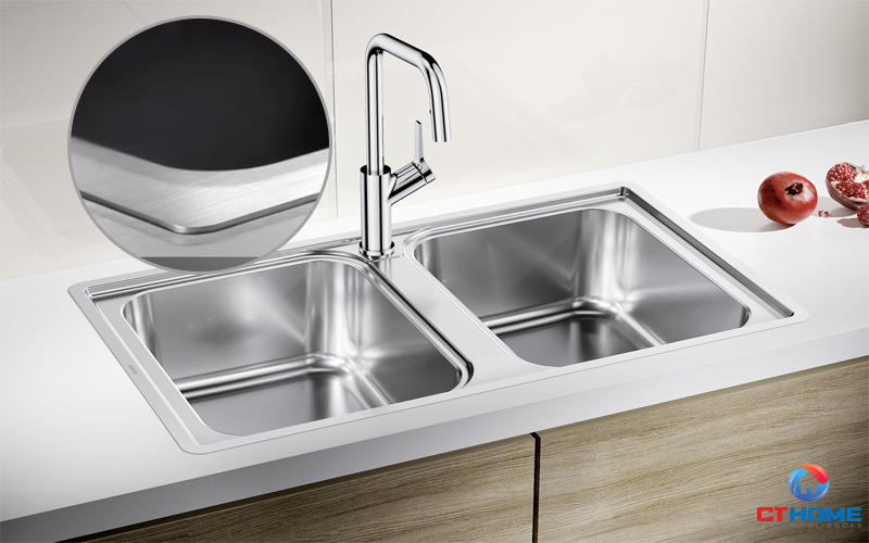 ​​​​​​​Vành phẳng IF thanh lịch, thiết kế tối ưu chống tràn