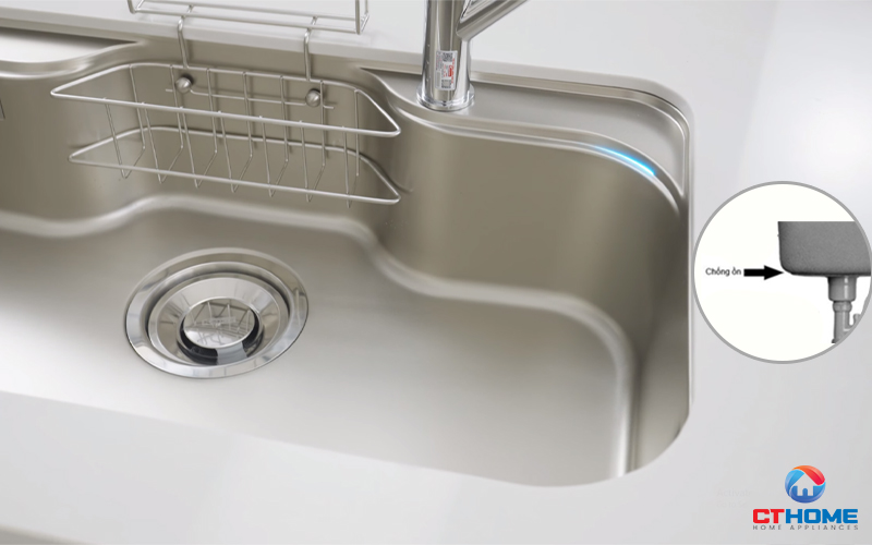 CHẬU RỬA CHÉN BÁT KONOX TARI 9051SR BASIC TARI9051SRBASIC 10