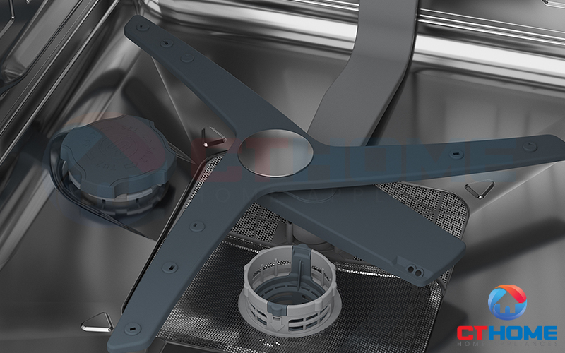 MÁY RỬA CHÉN ĐỘC LẬP BEKO DEN48520XAD - 15 BỘ TỰ ĐỘNG PHÂN BỔ NƯỚC GIẶT 11