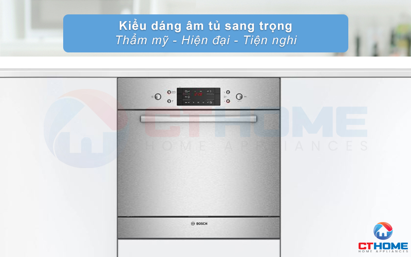 Kiểu dáng âm tủ sang trọng, thẩm mỹ, hiện đại