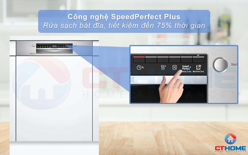 Tiết kiệm 75% thời gian với tính năng SpeedPerfect Plus