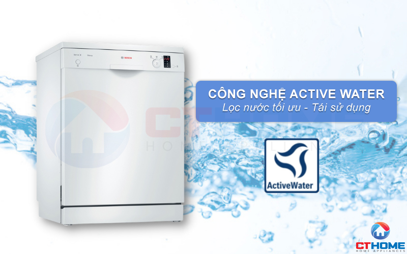 Công nghệ ActiveWater quản lý, phân bổ và tái sử dụng nước rửa tối ưu hơn