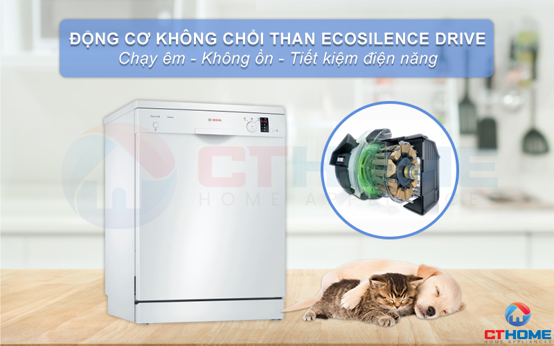Động cơ EcoSilence Drive vận hành mạnh mẽ và êm ái hơn