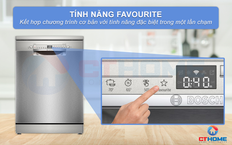 Kết hợp 1 chương trình cơ bản và 1 tính năng đặc biệt trong một nút nhấn duy nhất