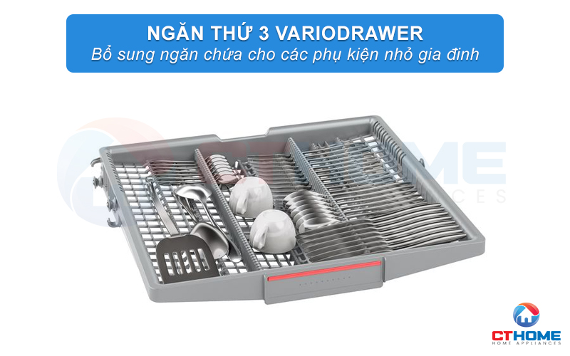 Hệ thống giỏ chứa MaxFlex gồm 3 giàn rửa