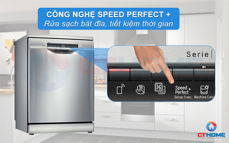 Tiết kiệm đến 75% thời gian với tính năng SpeedPerfect plus