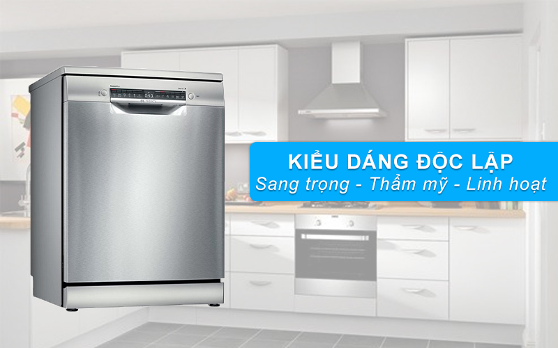 Kiểu dáng độc lập linh hoạt, thiết kế chắc chắn