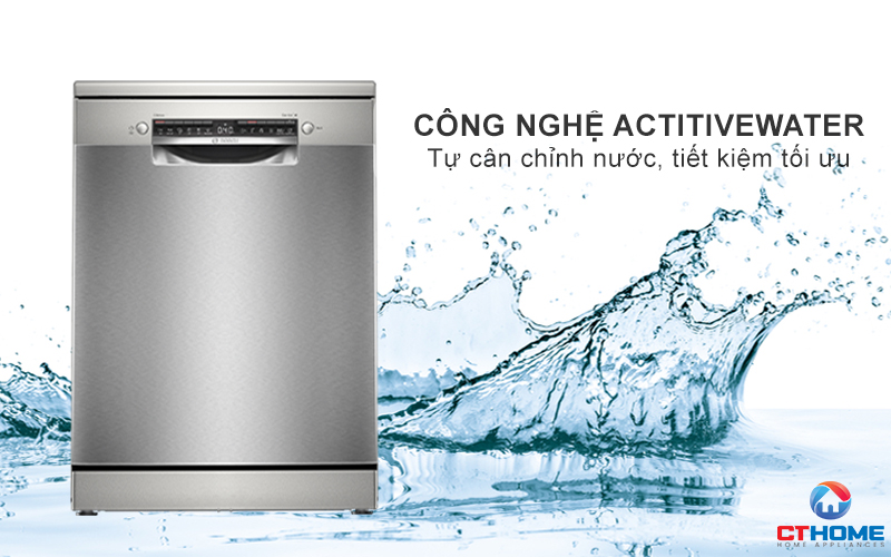 Công nghệ ActiveWater tự cân chỉnh nước, tiết kiệm tối ưu