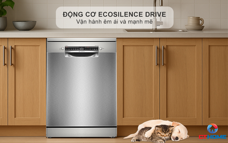 Vận hành êm ái và mạnh mẽ nhờ động cơ EcoSilence Drive