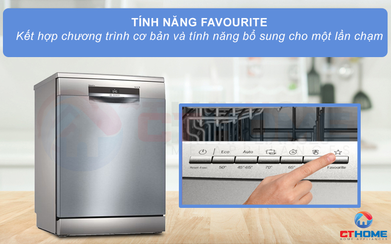 Kết hợp một chương trình cơ bản và một tính năng đặc biệt trong một lần chạm.