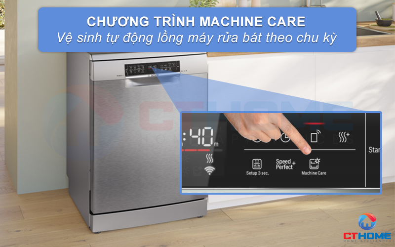 MÁY RỬA BÁT ĐỘC LẬP BOSCH SMS6ZCI06E SERIE 6 14 BỘ SẤY ZEOLITH 13