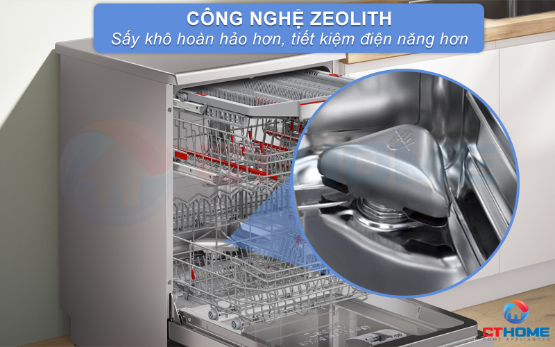Công nghệ Perfect Dry (Zeolith) sấy khô hoàn hảo và tiết kiệm điện năng hơn