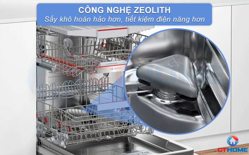 Công nghệ Zeolith sấy khô hoàn hảo và tiết kiệm điện năng hơn