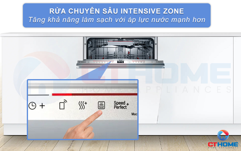  Intensive Zone giúp bát đĩa sạch kin kít