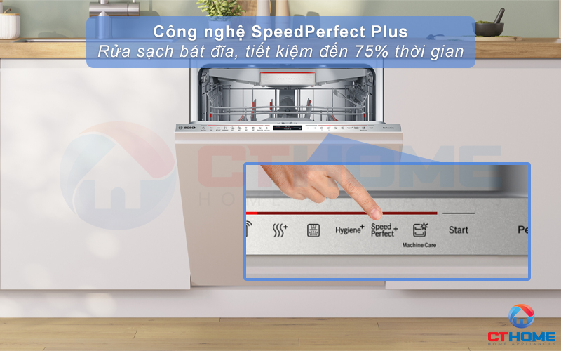 Tiết kiệm đến 75% thời gian với tính năng SpeedPerfect Plus