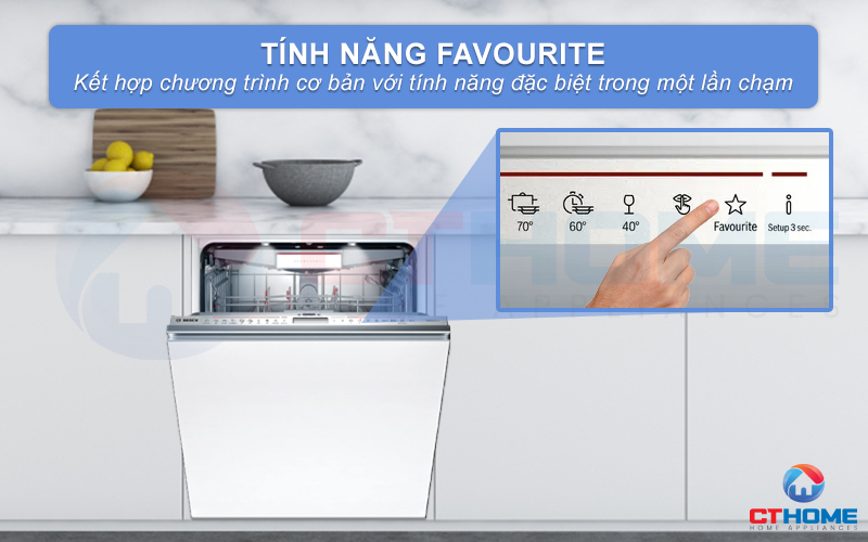 Kết hợp chương trình cơ bản và tính năng đặc biệt trong một nút nhấn