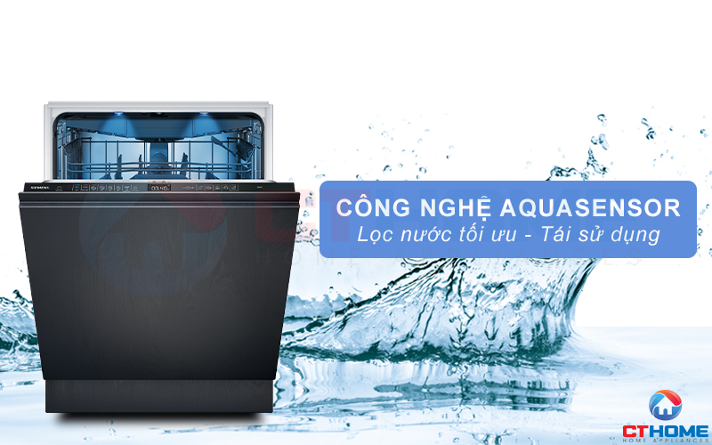 MÁY RỬA BÁT ÂM TỦ SIEMENS SX65ZX49CE IQ500 SẤY ZEOLITH 21