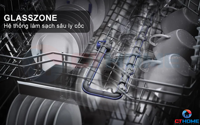 MÁY RỬA BÁT ÂM TỦ SIEMENS SX65ZX49CE IQ500 SẤY ZEOLITH 12