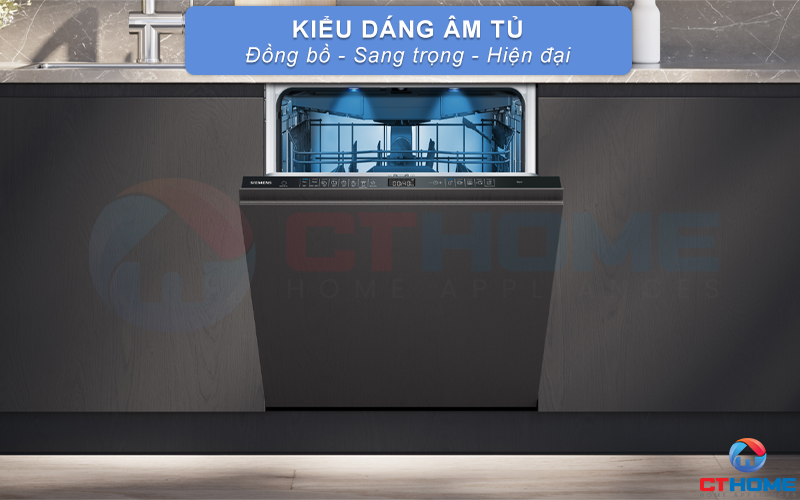 MÁY RỬA BÁT ÂM TỦ SIEMENS SX65ZX49CE IQ500 SẤY ZEOLITH 1