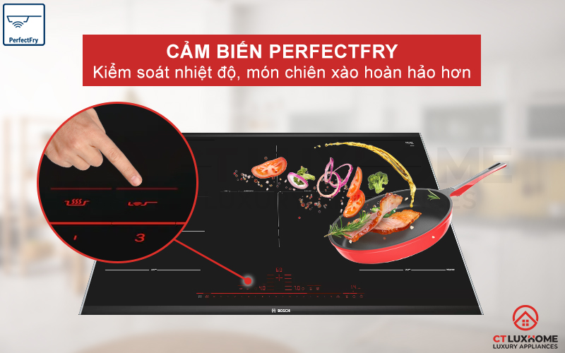 Cảm biến Perfect Fry cho món chiên xào trở nên hoàn hảo hơn