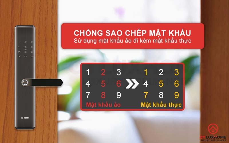 Chống sao chép mật khẩu với cơ chế mật mã ảo đi kèm mật khẩu thực