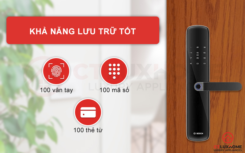 Khả năng lưu trữ thông tin tốt