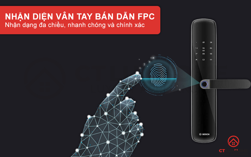 Công nghệ nhận diện vân tay bán dẫn FPC cao cấp, nhanh chóng