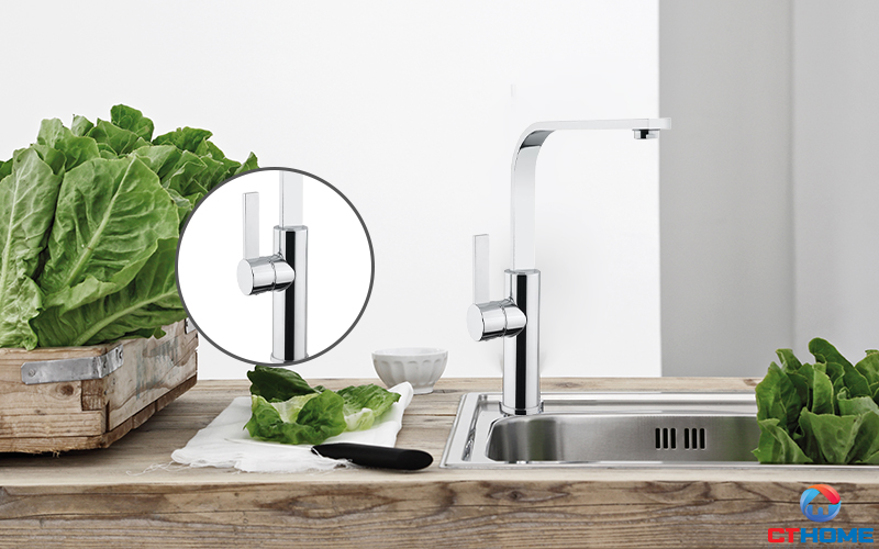 Bề mặt mạ sáng bóng, chống bám vân tay hiệu quả