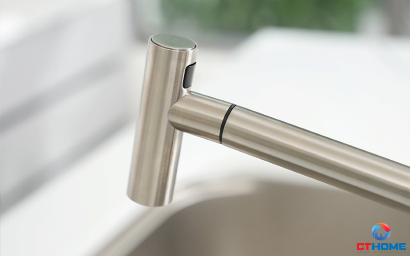 VÒI RỬA BÁT DÂY RÚT KONOX VOLTA NICKEL VoltaNickel 3